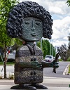 Lady with Flowers SMALL